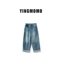 【YINGMOMO】影哥「德州牛仔」经典水洗做旧风格牛仔裤