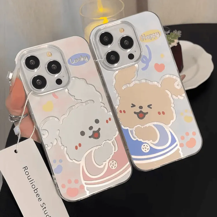 情侣帕恰狗适用于创意苹果华为oppo小米vivo一加荣耀手机防摔壳