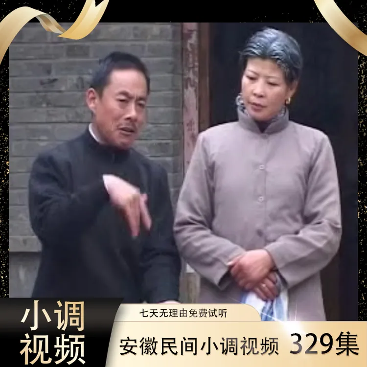 【安徽民间小调视频】329集标清U盘民间小调老人看戏机MP4送长辈