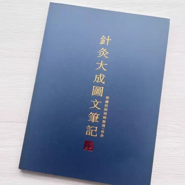 彩图版针灸大成图文笔记神农黄帝内经金匮伤寒论天纪书籍笔记本