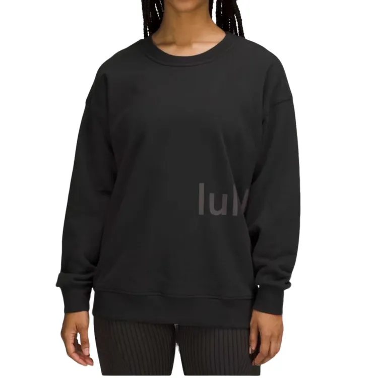 lululemon/露露乐蒙Perfectly Oversized Crew女士圆领线圈卫衣