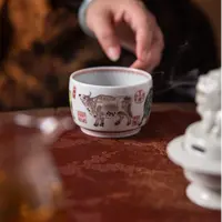 380【景德詺兮】刘阳阳·五牛图缸杯MX961