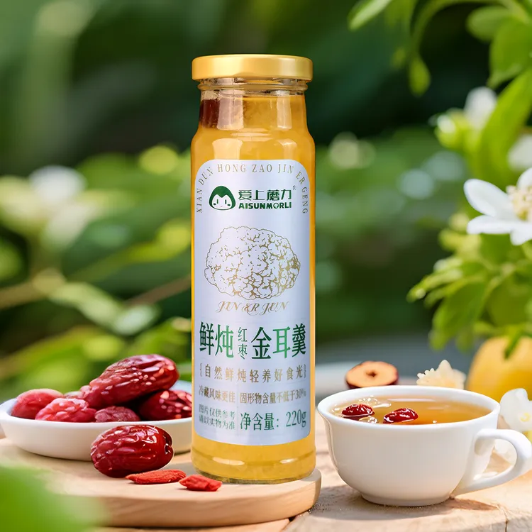 蘑菇姐姐 【爱上蘑力-鲜炖红枣金耳羹】 清甜温和解暑免煮即食