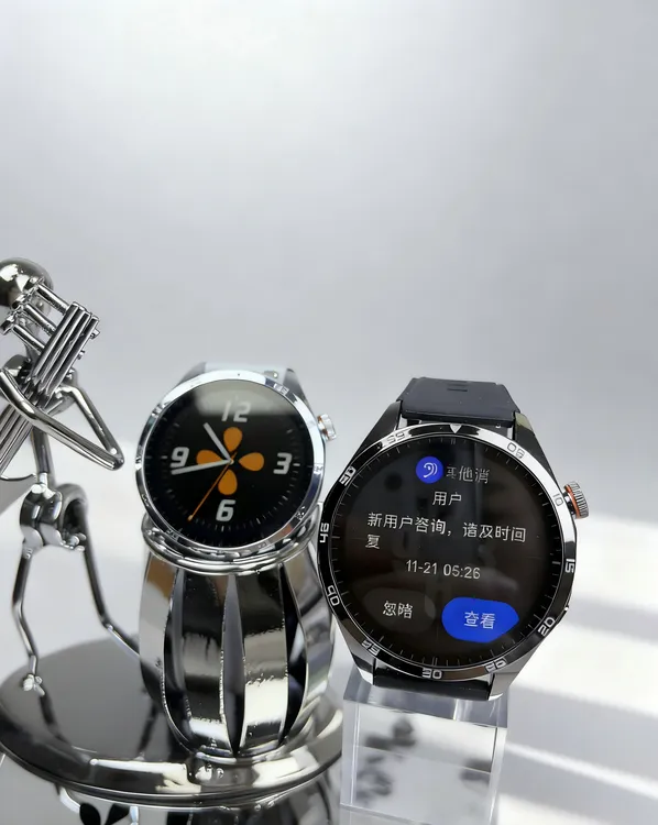 新款蓝牙GT4带刻度蓝牙手表