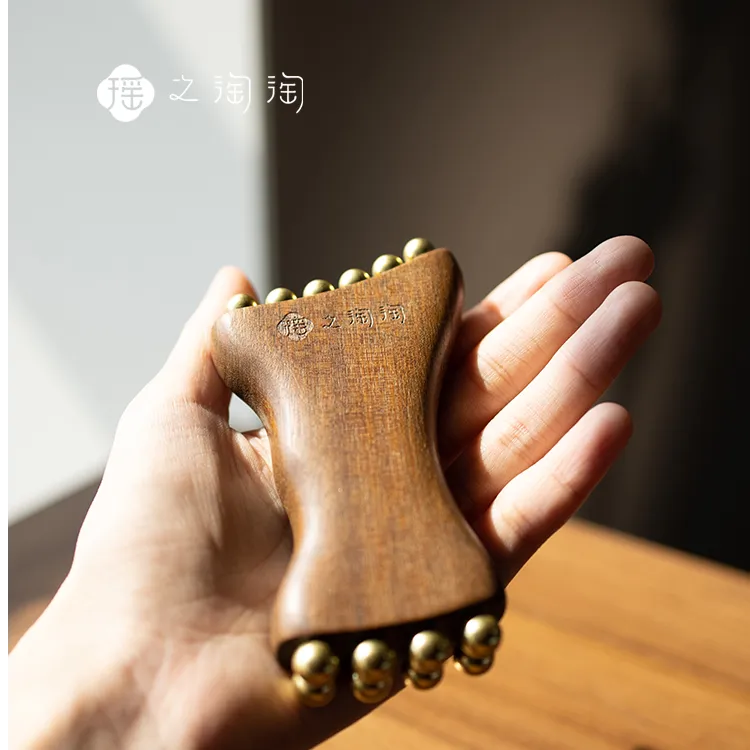 瑶之淘淘面部金墩墩】实心H65黄铜面部美容家庭日用必备品百货