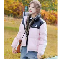Adidas阿迪达斯PUFFY拒水防风保暖休闲600蓬鸭绒面包羽绒服KC2482