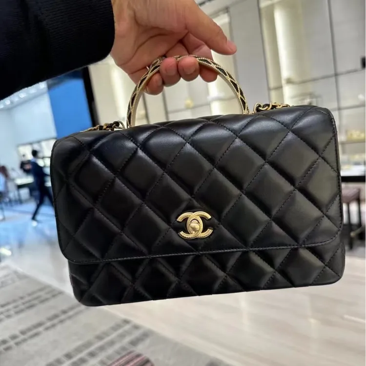 99新 Chanel/香奈儿 2791|香奈儿23a手柄cf斜挎包|香奈儿