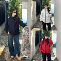 裂渡宣宣【户外爱好者】微胖大码女秋时尚户外撞色短外套ZY507V14