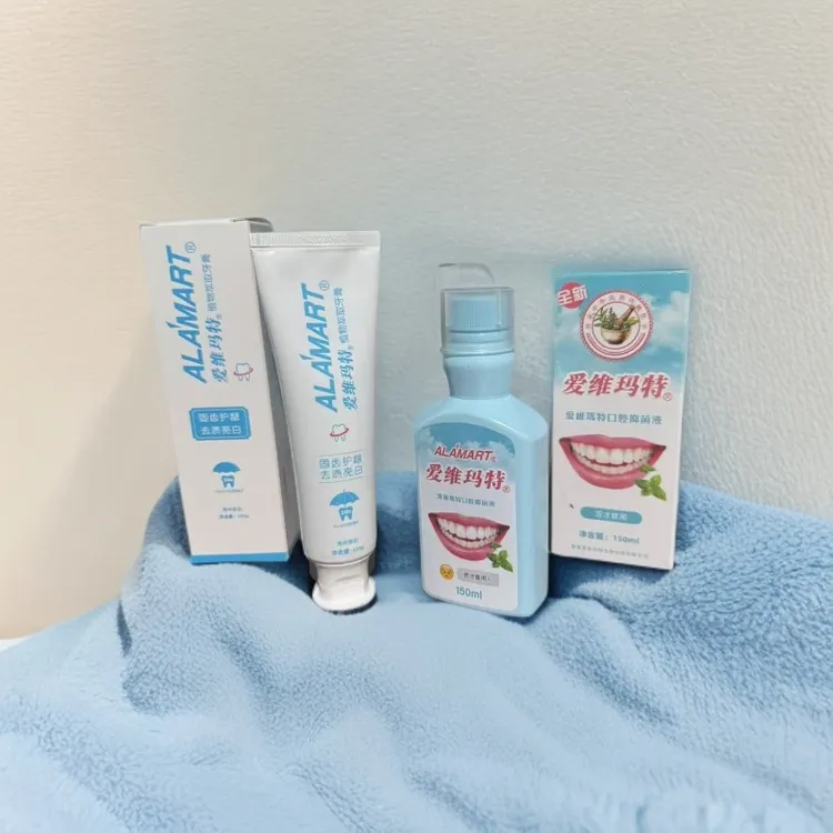 alamat口腔抑菌液植物萃取牙膏