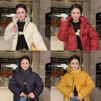 【四小花旦】连帽短款鹅绒服83256（小码衣长约58cm）