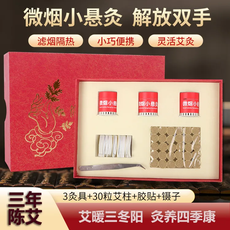 每日悬灸家用艾灸盒随身灸迷你小悬灸全身通用悬灸盒艾盒随身灸ZB