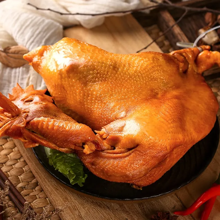 河南正宗道口烧鸡五香和麻辣组合装1700g两只顺丰包邮零食