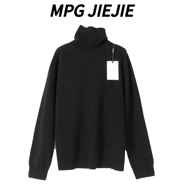 MPG JIEJIE【星空】25秋冬绵羊毛细闪高领毛衣
