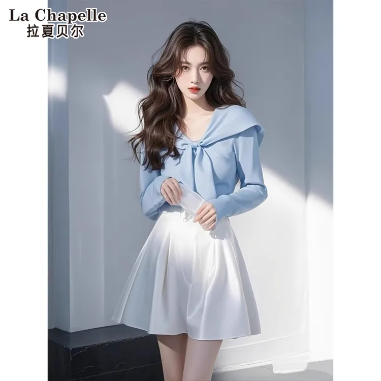 拉夏贝尔衬衫女款爆款2025网红洋气女炸街纯欲慵懒风衣服女装