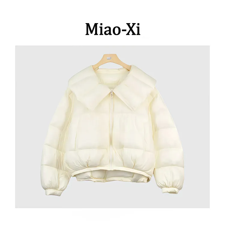 妙兮·LL冬季新款时尚休闲简约宽松90鸭绒羽绒服*20253087