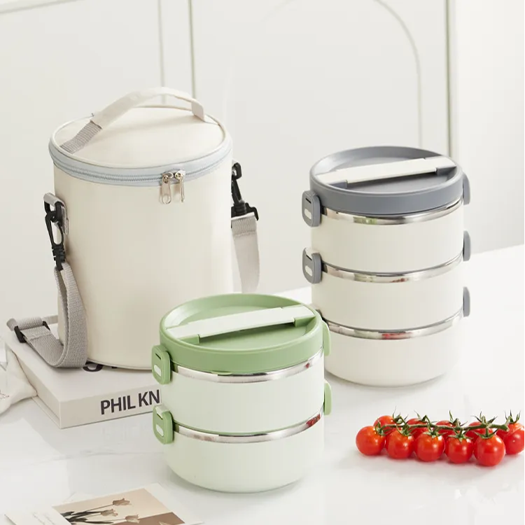 【全国包邮】带饭一族便携式防烫保温饭盒保温桶餐盒