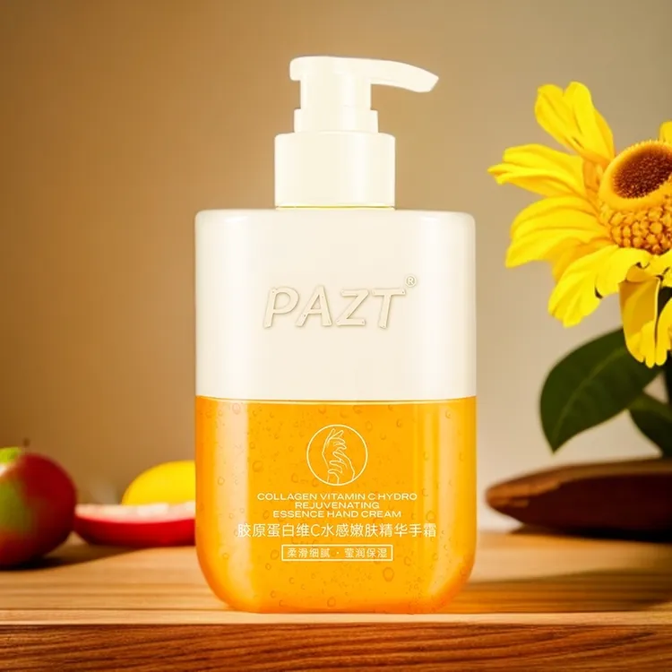 PAZT胶原蛋白维C水感嫩肤精华手霜粗糙水润润护补水保湿推荐