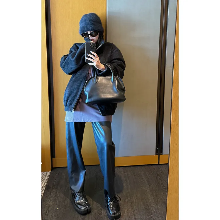 LA CALLA无缝皮裤BL-WP7660