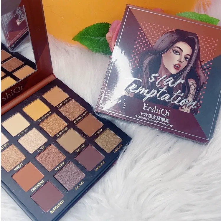 【新疆包邮】眼影初学者新款16色眼影盘16rag yanying
