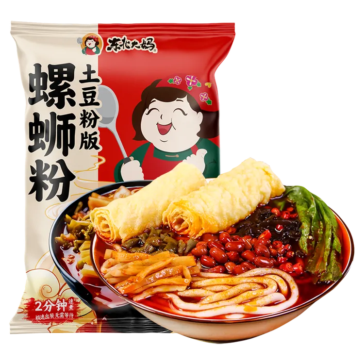 东北大妈新品网红螺蛳粉土豆粉方便煮食正宗柳州味道热辣鲜爽夜宵
