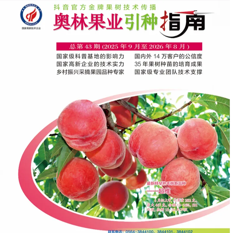 2025-2026奥林果业引种指南,各品种介绍彩页，种苗