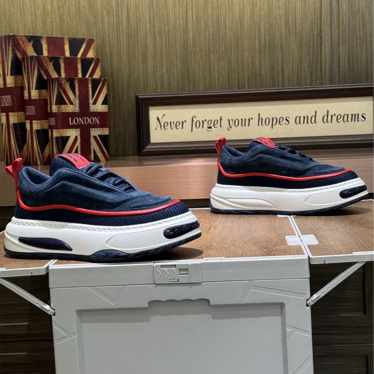 2025秋季新款时尚百搭潮流轻奢高端舒适耐磨休闲男鞋（偏大一码）