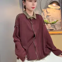 2025秋季新款琥珀系穿搭痞帅炸街风女装小众休闲卫衣