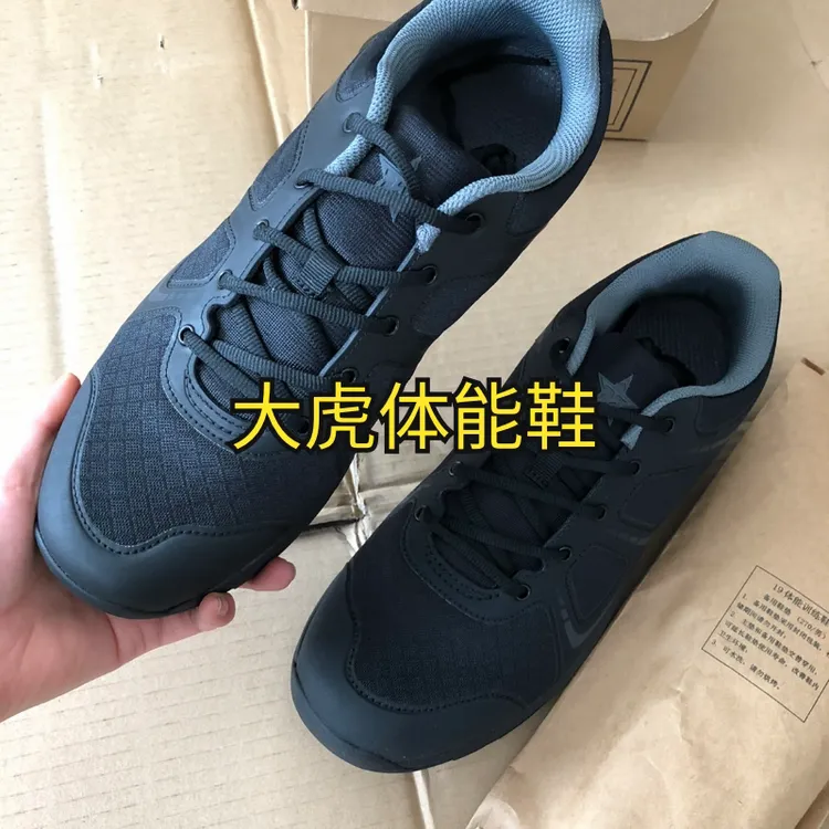 瑞安大虎新式体能鞋黑色体能训练鞋春秋冬户外男作训透气鞋运动鞋