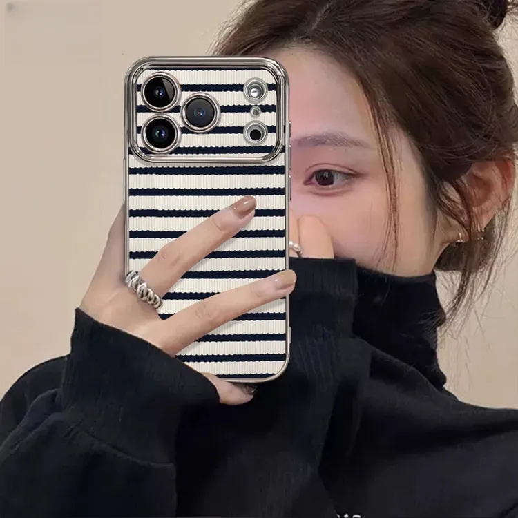 粉色渐变适用闺蜜苹果17promax手机壳iPhone16ins风13个性14高级8