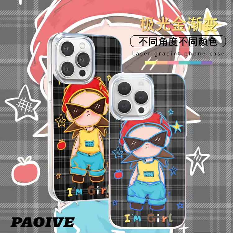 zsiga适用苹果华为vivo一加iPhone小米红米极光手机壳