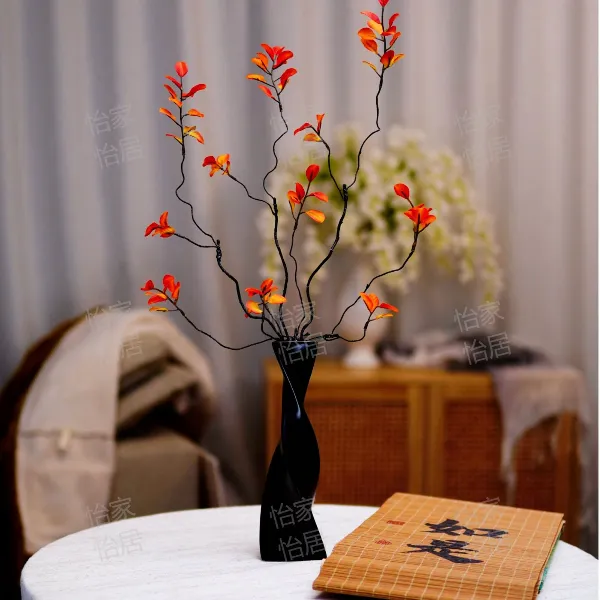 【秋水】艺术摆件仿真花拍摄复古道具花艺软装仿真花高级感高端逼真