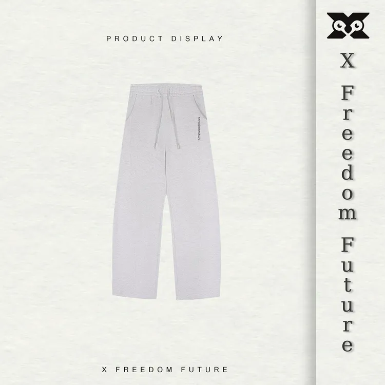 X Freedom Future‘’云巅之上‘’2026夏季爆款高级感休闲长裤男8202