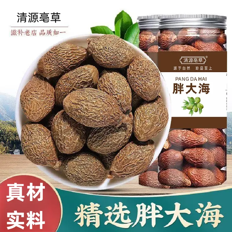 新品胖大海中药材搭配罗汉果泡水喝瓶装胖大海茶可搭配菊花茶