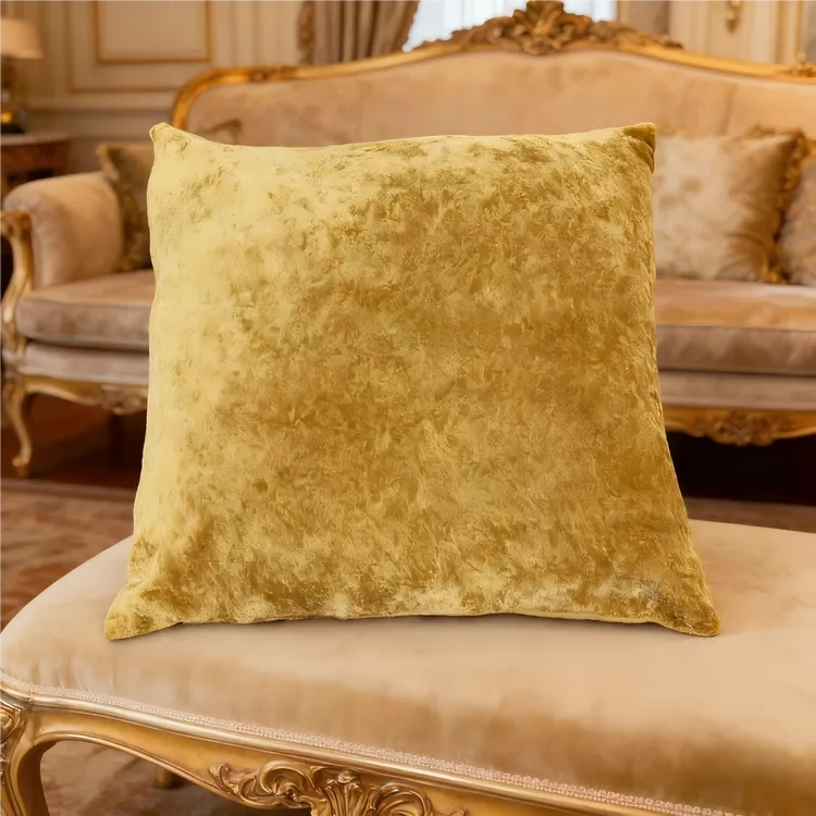 爆款圈绒刺绣抱枕可拆洗网红轻奢卧室简约民宿棉麻