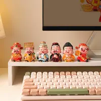 贝汉美中式创意小神仙摆件客厅玄关办公室工位装饰品乔迁新居礼物