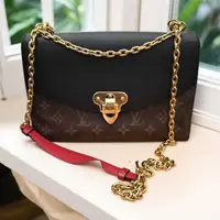 95新 LouisVuitton/路易威登 黑色信封包1642 9895