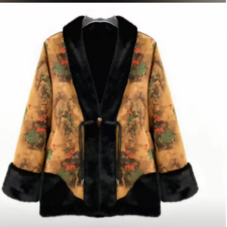 高端女士中国风外套         