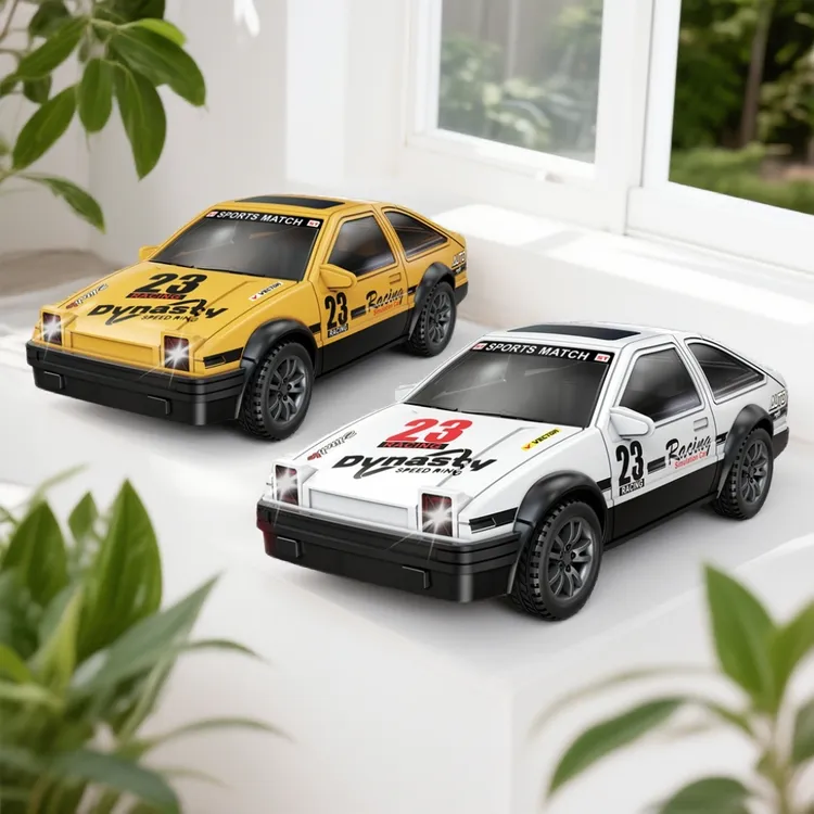 爆款惯性可漂移卡通声光赛车小汽车趣味新颖玩具男孩礼物AE86