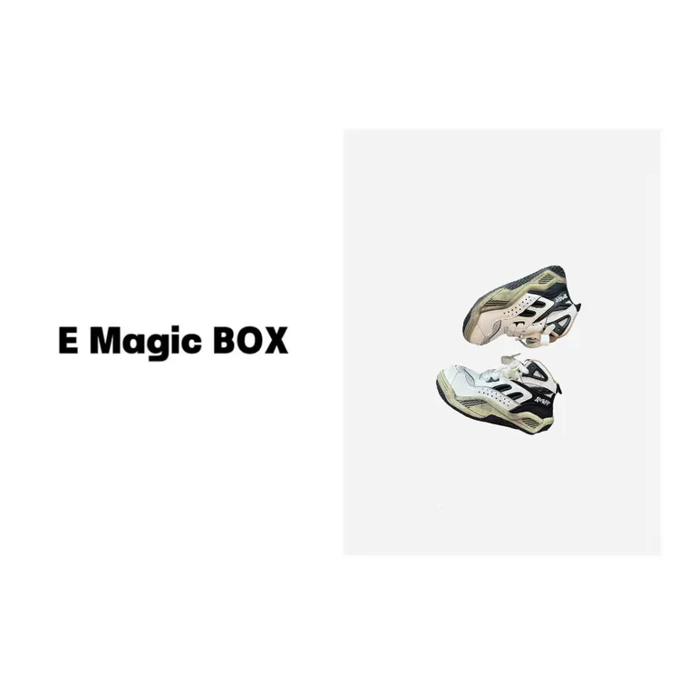 E Magic Box童装“球场帅宝”儿童限量款春秋魔术贴板鞋A53088