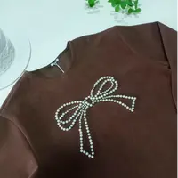 媛媛家百搭时尚T恤1100长袖宽松版圆领