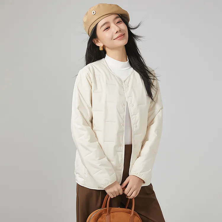 早秋男女同款保暖衣气绒羊毛外套2582