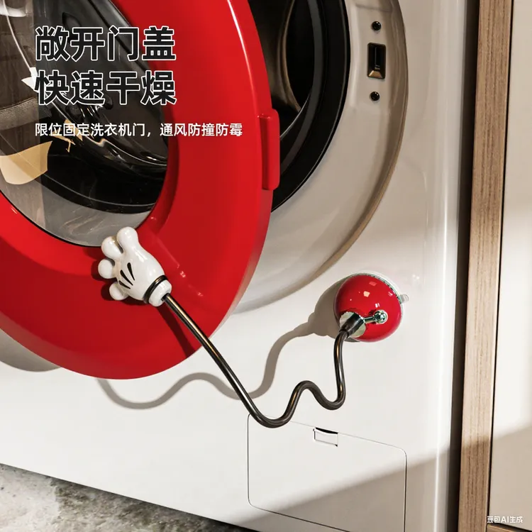 洗衣机底座洗衣机门固定器倒挂洗衣机家用餐桌创意创意吸盘式