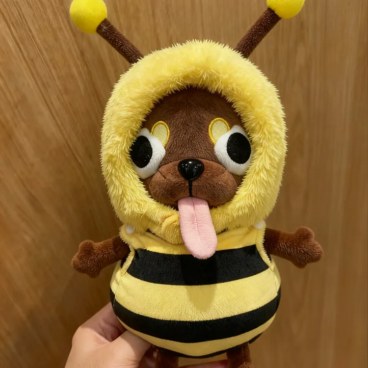 新款小蜜蜂吉娃娃玩偶可爱呆萌吉娃娃送女生送闺蜜生日礼物