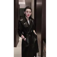 纯植物鞣剂染色 蜡感皮衣 外套  WT1093