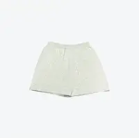 【LLE】散口边设计简约松紧腰抽绳休闲短裤10200