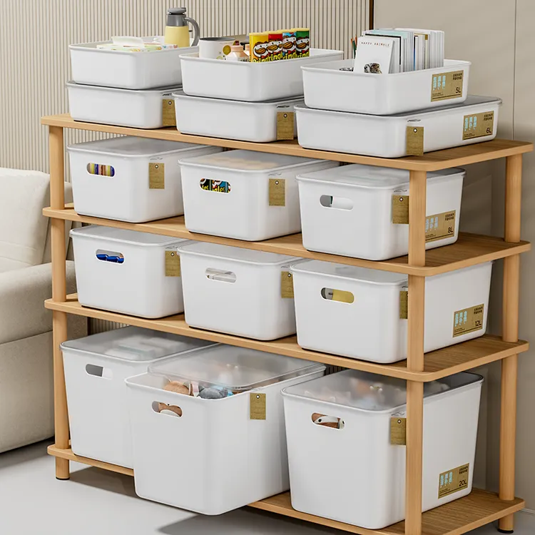 【无添加系列】面包款收纳箱INS衣服桌面零食小物件家居整理收纳盒