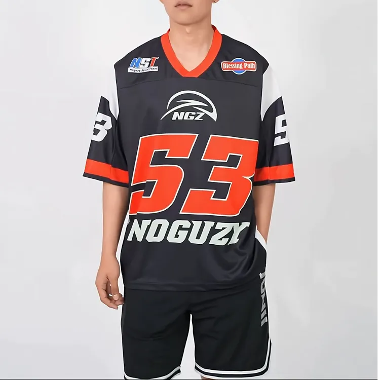 美式复古印花上衣速干短袖宽松休闲T恤男女透气训练服球衣男款