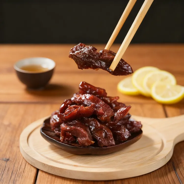 草原特产风干牛肉粒边角料即食美味有嚼劲零食