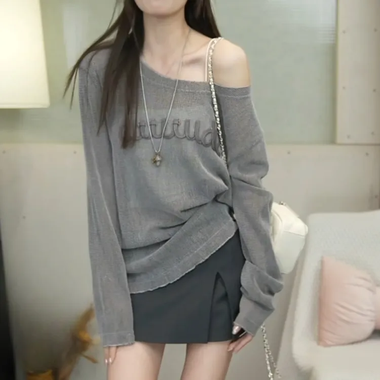 2025夏季新款款辣妹修身时尚百搭上衣LK2503489