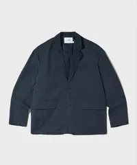 阿美咔叽美式复古纯棉西装翻领长袖休闲美拉德外套宽松纯色高级感